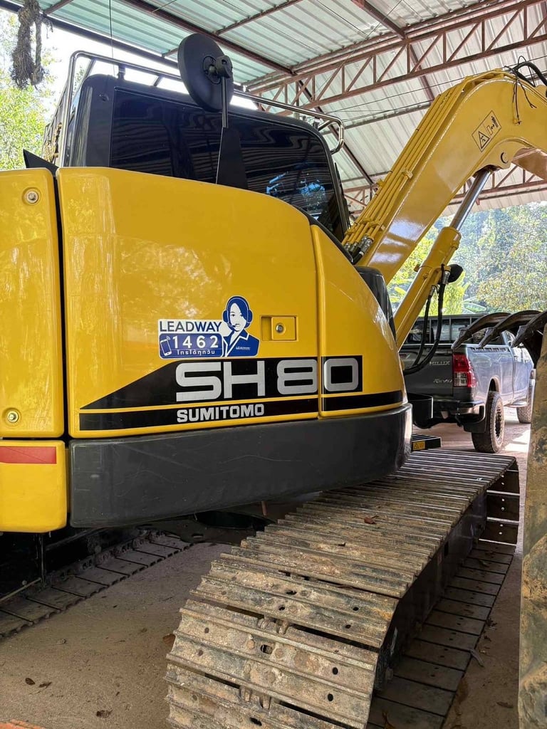 ไมล์ 11×× ชม.Sumitomo Sh80-6B  ปี 2567 ไมล์ 11×× ชม.Sumitomo Sh80-6B  ปี 2567