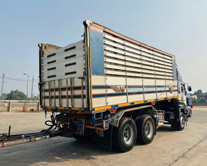 ISUZU FXZ 360 พ่วงแม่ลูกดั้มพ์เกษตร