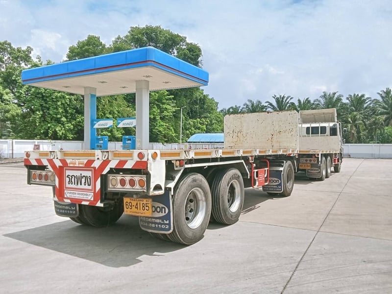 เข้าใหม่❗️HINO FM1A 344 พ่วงแม่ลูกพื้นเรียบ เข้าใหม่❗️HINO FM1A 344 พ่วงแม่ลูกพื้นเรียบ