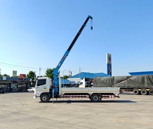 เข้าใหม่❗️ไมล์ 37,028 กิโล❗️HINO FC9J 210 แรง ติดเครนTADANO รุ่น ZR 304 ขนาด 3 ตัน เข้าใหม่❗️ไมล์ 37,028 กิโล❗️HINO FC9J 210 แรง ติดเครนTADANO รุ่น ZR 304 ขนาด 3 ตัน