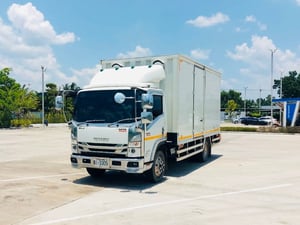 ไมล์ 6 หมื่น❗️ISUZU NEW NPR 150 MT 6ล้อตู้เเห้ง