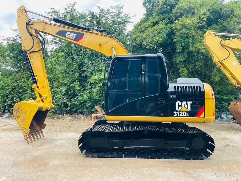 CAT312D2 ไฟฟ้าครบระบบดี เครื่องปั๊มแห้ง