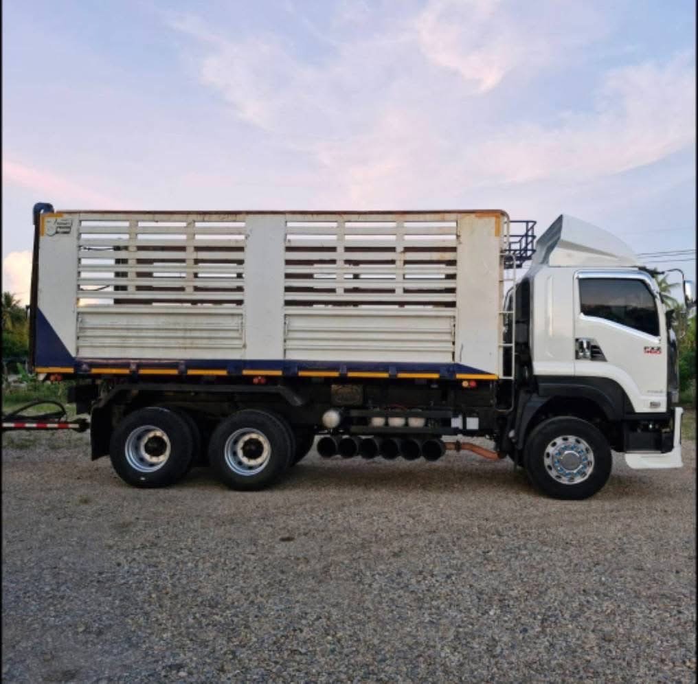 ISUZU FXZ 360 แรง พ่วงแม่ลูกดั้มพ์  (ตัวลูกไม่ดั้มพ์)