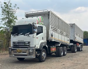 ISUZU FXZ 360 พ่วงแม่ลูกดั้มพ์ เกษตร ISUZU FXZ 360 พ่วงแม่ลูกดั้มพ์ เกษตร