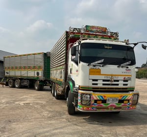 ISUZU FXZ360 พ่วงดั้มพ์เกษตร