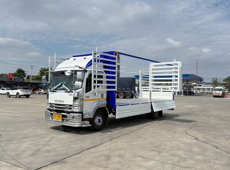6ล้อ ISUZU FRR 210 ปี 2564 กะบะต่อใหม่