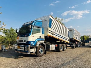 ISUZU 360 พ่วงแม่ลูกดั้มพ์เกษตร แม่.6.20 ม