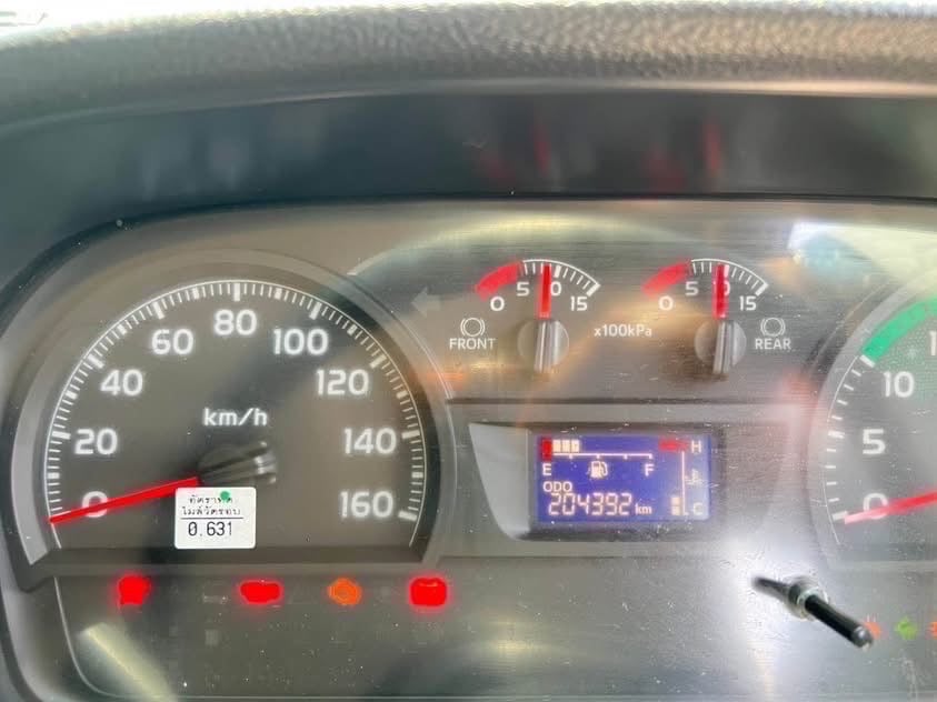 10ล้อ HINO FL8J 260 แรง ปี 2565  ตู้แห้ง 10 บาน 
