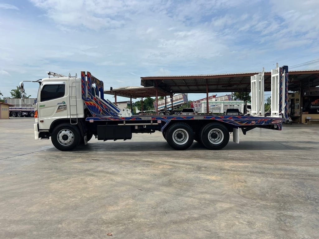 10ล้อ FM1J 245 แรง สองเพลาหางปลาบรรทุกรถ 10ล้อ FM1J 245 แรง สองเพลาหางปลาบรรทุกรถ