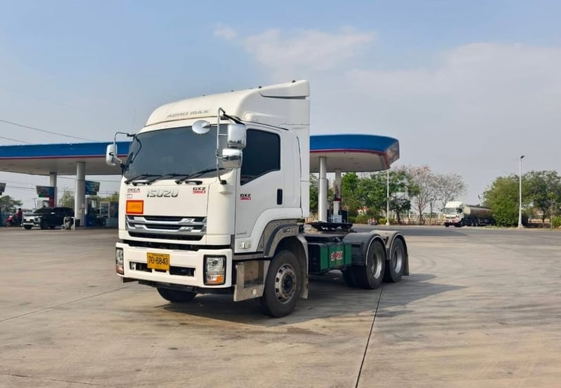 เข้าใหม่‼️ ISUZU GXZ 360 MT หัวลาก ยางใหม่ 10 เส้น  ปี 2566