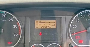 เข้าใหม่❗️ไมล์ 25,XXX ISUZU FVM 300 MT  เครน ZE 5 ตัน