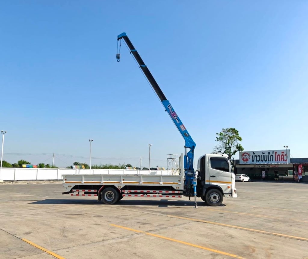 เข้าใหม่❗️ไมล์ 37,028 กิโล❗️HINO FC9J 210 แรง ติดเครน เข้าใหม่❗️ไมล์ 37,028 กิโล❗️HINO FC9J 210 แรง ติดเครน