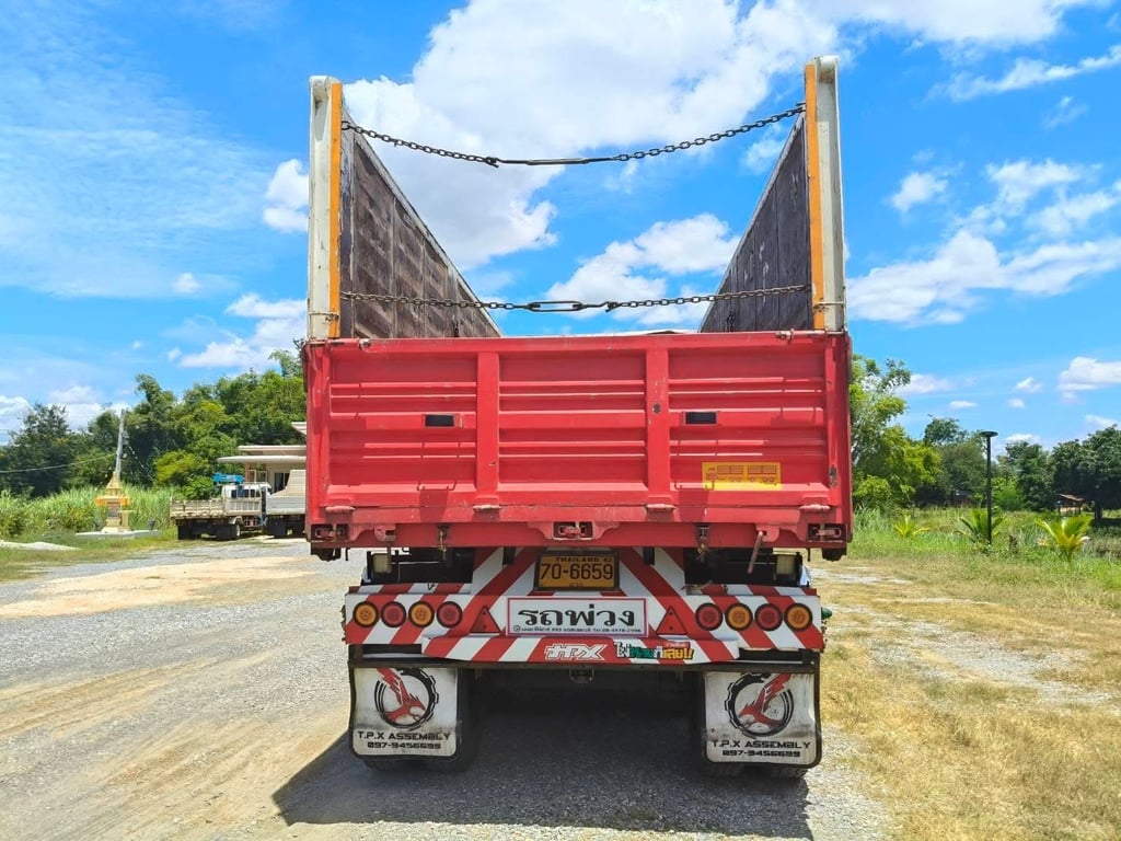 ISUZU FXZ 360 พ่วงแม่ลูกดั้มพ์เกษตร
