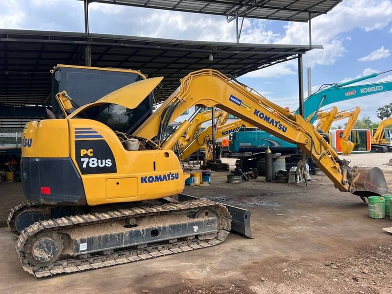 KOMATSU PC78-8 เครื่อง-เกียร์ดี รถห้างไทย KOMATSU PC78-8 เครื่อง-เกียร์ดี รถห้างไทย