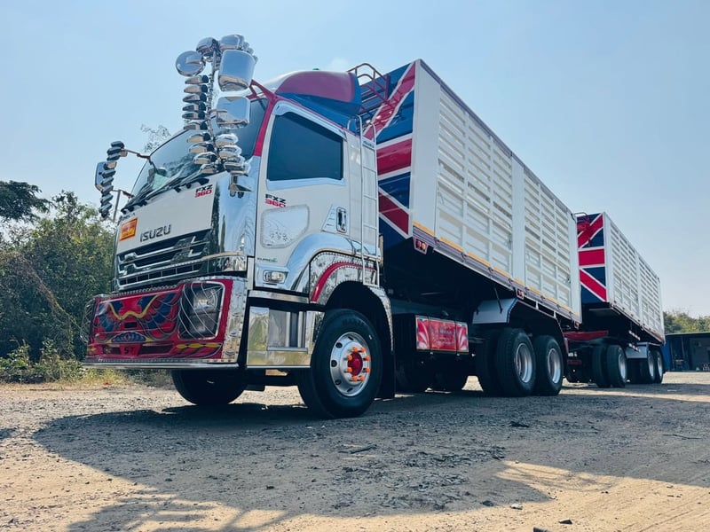ISUZU FXZ 360 แม่ลูกดั้มพ์เกษตร