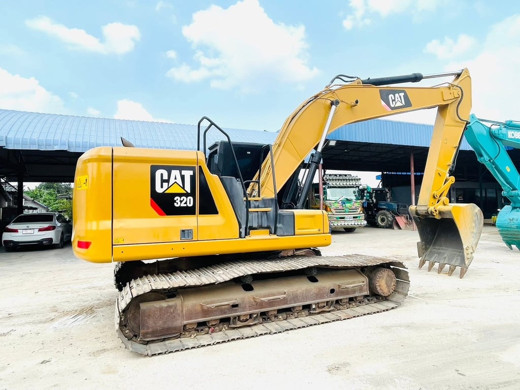 CAT320D เน็กเจน 6 สุป ปี 2562 มือเดียวป้ายแดง  เครื่องปั้มแห้ง 