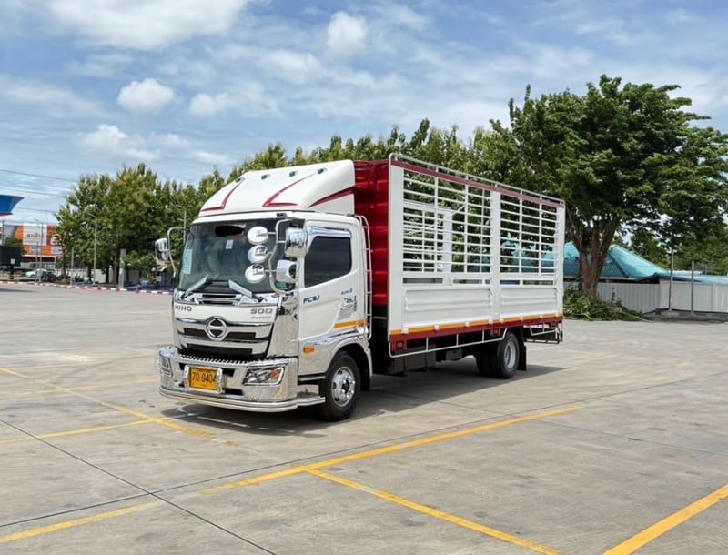 HINO NEW FC9J 175 เเรง ปี 2566  ยาว 6.60 เมตร