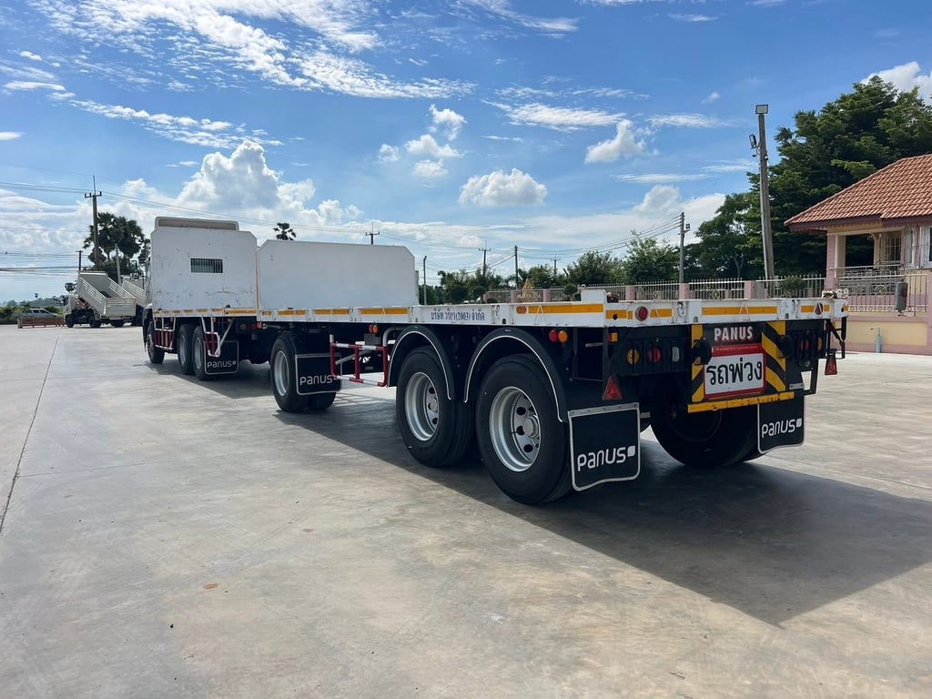 พ่วงแม่ลูกพื้นเรียบ FM2P 380❗️ไมล์ 32965 กิโล❗️อู่พนัส พ่วงแม่ลูกพื้นเรียบ FM2P 380❗️ไมล์ 32965 กิโล❗️อู่พนัส