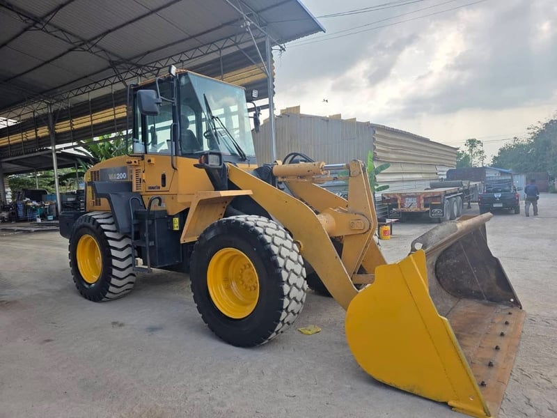 KOMATSU WA200-5 เครื่องดี ปั้มดี  ระบบดี