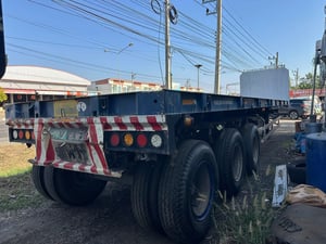 ขายหางพื้นเรียบ 3 เพลา ยาว.12.50.เมตร  มี.5 หาง 