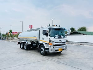 เข้าใหม่❗️HINO FL8J 260 เพลาเดียว  รถบรรจุน้ำ 1,600 ลิตร