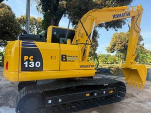 ไมล์ ชม. 6500❗️Komatsu PC130-8 จอเหลือง