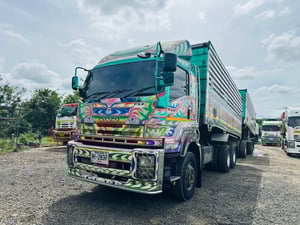 ISUZU FXZ 360 แรง พ่วงแม่ลูกดั้มพ์เกษตร ISUZU FXZ 360 แรง พ่วงแม่ลูกดั้มพ์เกษตร