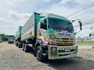 ISUZU FXZ 360 ปี 2556 พ่วงแม่ลูกดั้มพ์เกษตร ISUZU FXZ 360 ปี 2556 พ่วงแม่ลูกดั้มพ์เกษตร