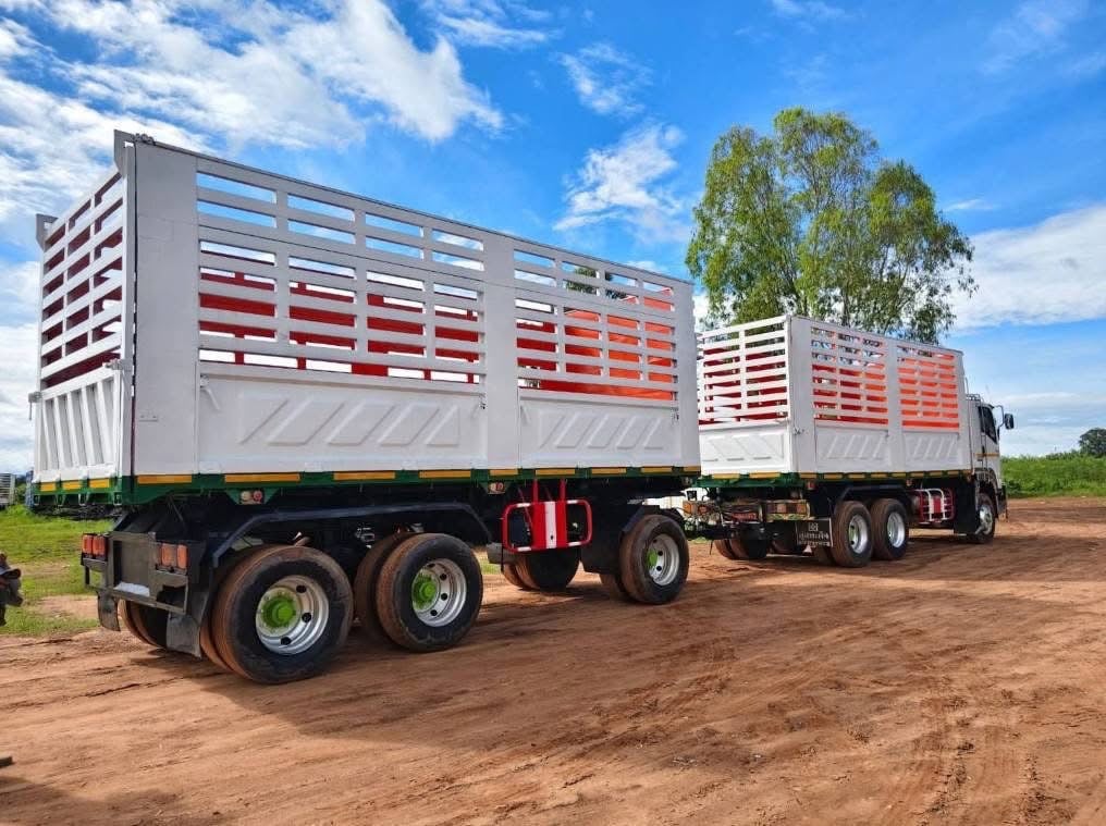 ISUZU FXZ 360 พ่วงแม่ลูกดั้มพ์เกษตร 