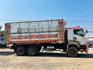 ISUZU FXZ 360 พ่วงแม่ลูกดั้มพ์