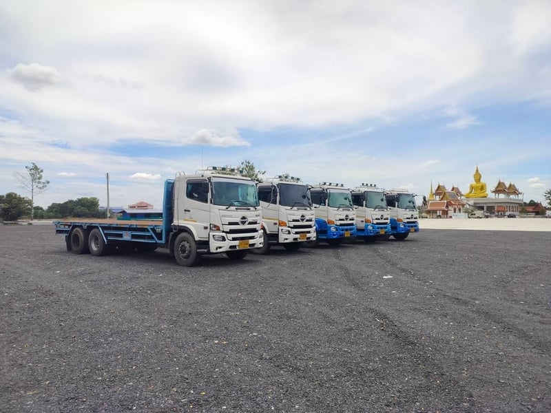 เหลือ 4 คัน❗️ไมล์ 1 แสนกว่าทุกคัน HINO VICTOR FL8J 260  ปี 2566