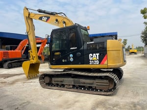 รถแบคโฮ CAT312D ญีปุ่นเก่านอก ไมล์ ชม 6,000