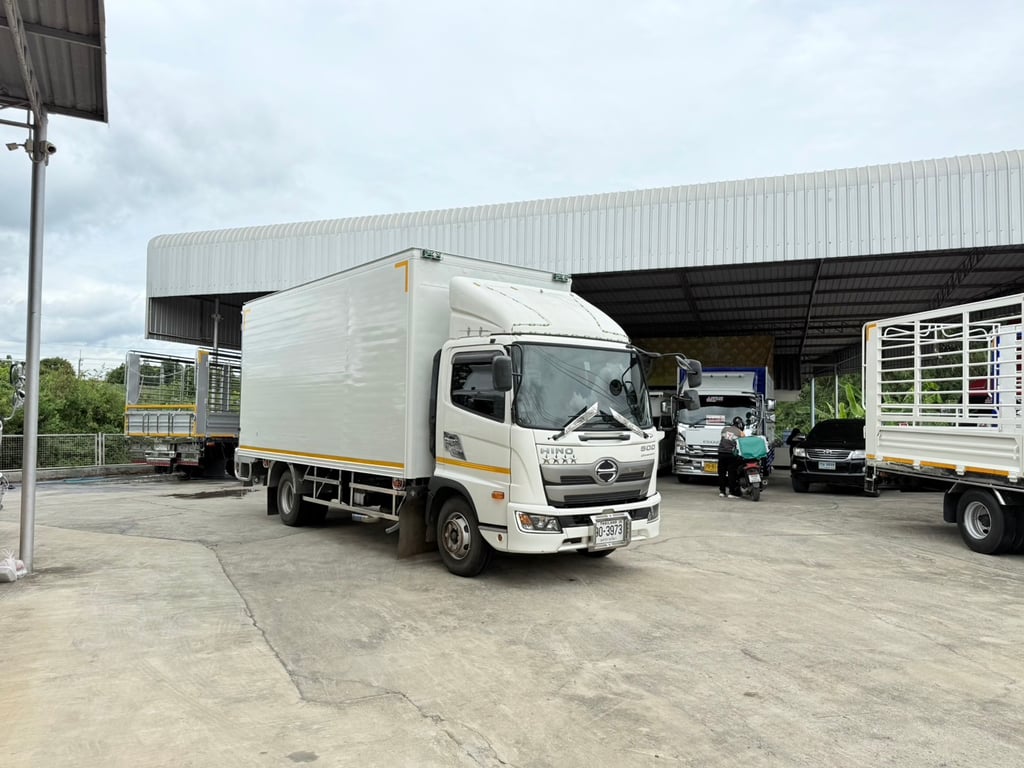 เข้าใหม่❗️ไมล์ 64,883 กิโล ❗️ HINO FC9J 210 แรง 6ล้อตู้เย็น ตู้ สแตนเหล็ด ยาว 5.60 เมตร  ปี 2565 ราคา 1,190,000 บาท 📞 094-653-6339 อิฐ รับซื้อ-ขาย-แลกเปลี่ยน-รถ?
