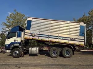 ISUZU FXZ 360 แรง พ่วงแม่ลูกดั้มพ์เกษตร