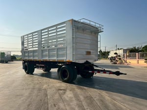 ขายลูกพ่วง 2 เพลาไม่ดั้มพ์  กะบะสามมิตร 