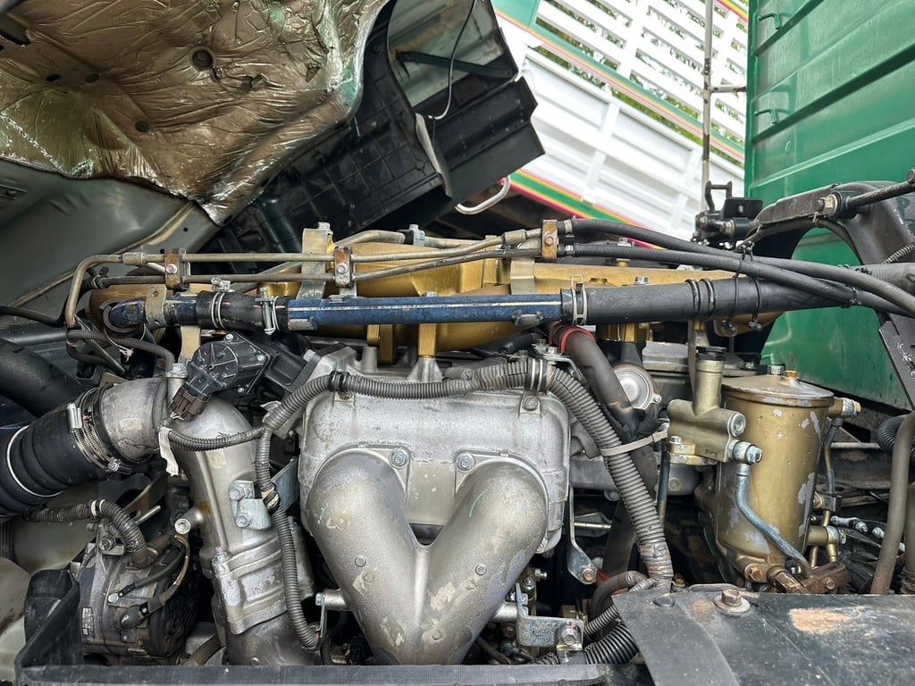 ISUZU FXZ  360 แรง พ่วงแม่ลูกดั้มพ์เกษตร