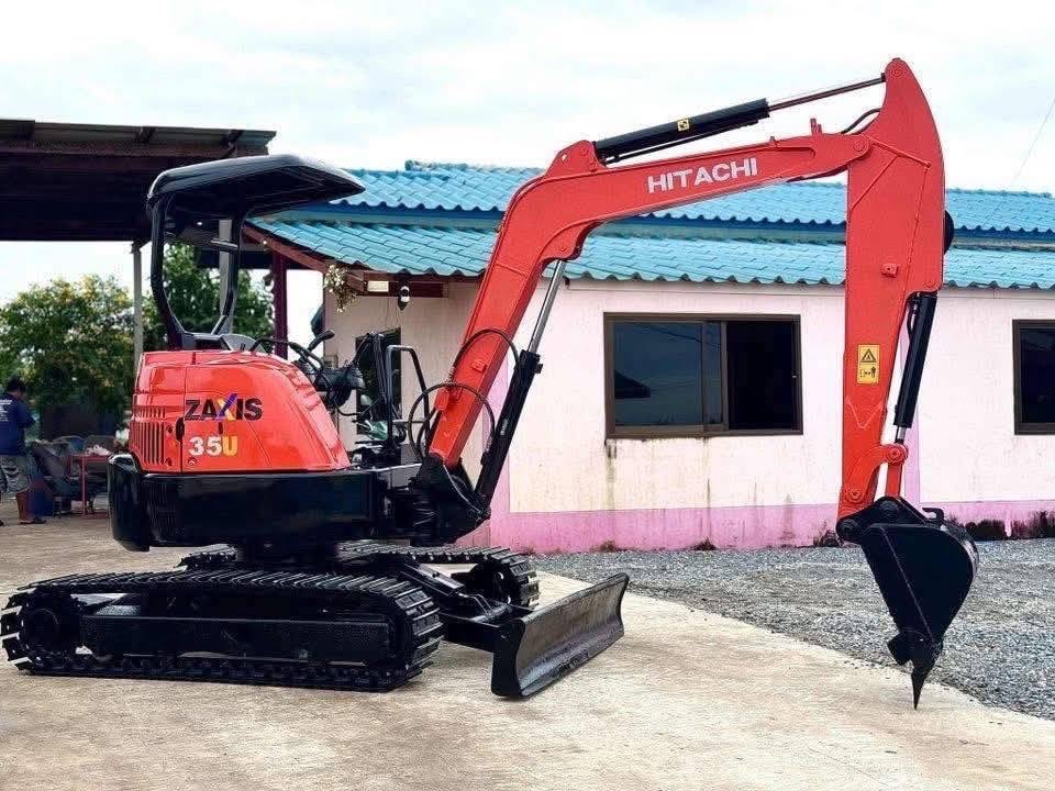 𝐇𝐈𝐓𝐀𝐂𝐇𝐈 𝐙𝐗𝟑𝟓𝐔 3.5ตัน คอลโทรลน้ำมัน  ปั้มนิ้ว