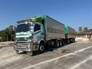 ISUZU FXZ 360 แม่ลูกดัมพ์เกษตร ปิเนียม