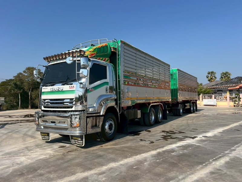 ISUZU FXZ 360 แม่ลูกดัมพ์เกษตร ปิเนียม ISUZU FXZ 360 แม่ลูกดัมพ์เกษตร ปิเนียม