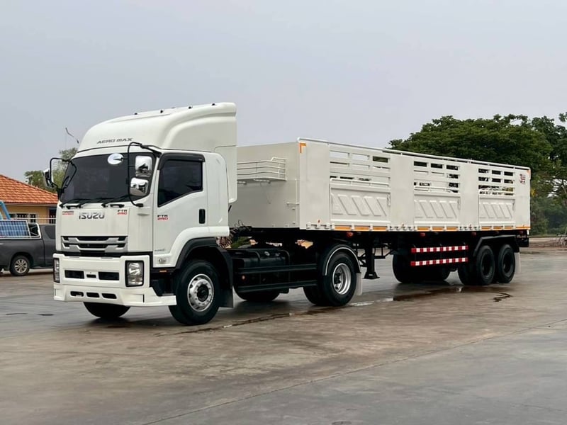 ISUZU FTR 240 MT (หัวลาก 6ล้อ) พร้อมหางเซมิ