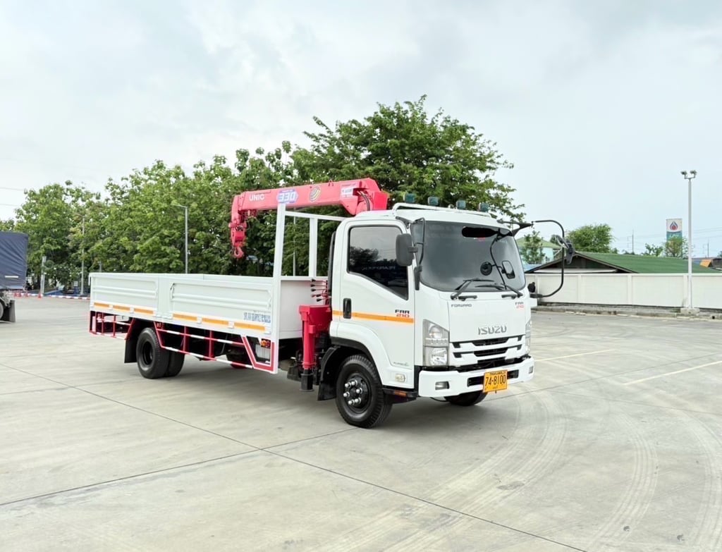 ไมล์ 1 แสนนิด❗️ISUZU FRT 210 ติดเครน 3 ตัน ไมล์ 1 แสนนิด❗️ISUZU FRT 210 ติดเครน 3 ตัน