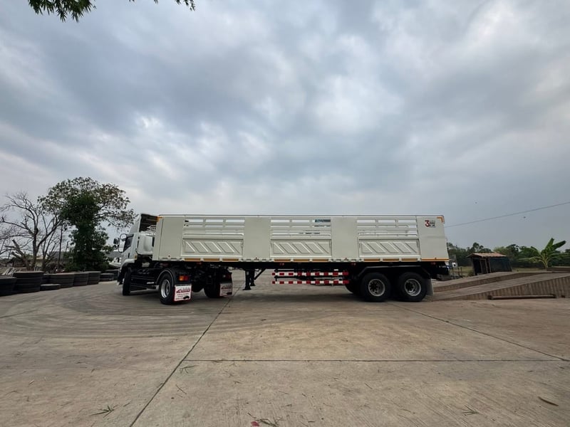 ISUZU FTR 240 MT (หัวลาก 6ล้อ) พร้อมหางเซมิ  (หางไมดัมพ์)