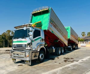 ISUZU FXZ 360 MT ปี 2566 ดั้มพ์คอกเกษตร