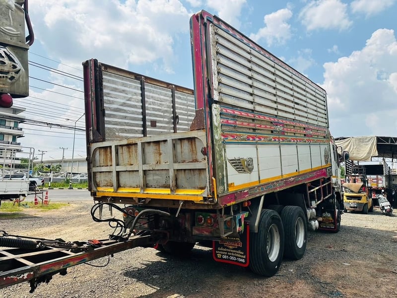ISUZU FXZ 360 พ่วงแม่ลูกดั้มพ์เกษตร