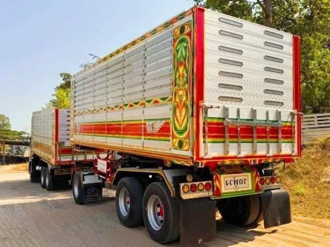 รถพ่วงแม่ลูกดั้มพ์ ISUZU FXZ 360 แรง ปี 2562 เฟืองเร็ว