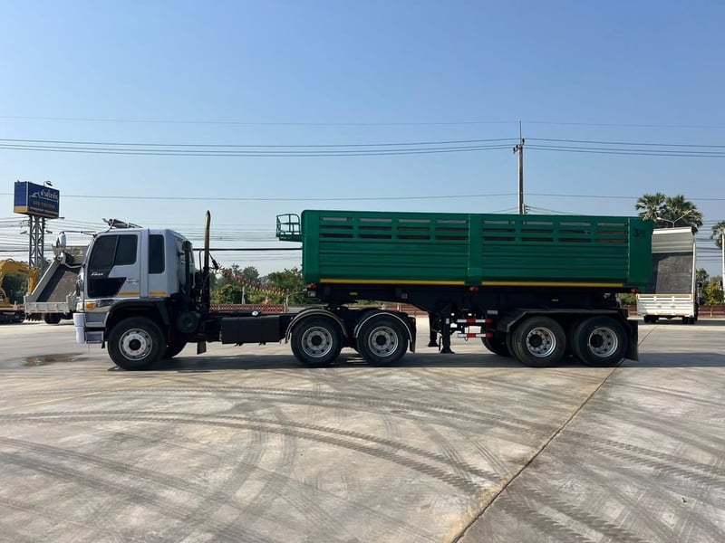 HINO FM2K 260 ปี 2540 หัวลากพร้อมหาง เซมิดัมพ์ HINO FM2K 260 ปี 2540 หัวลากพร้อมหาง เซมิดัมพ์