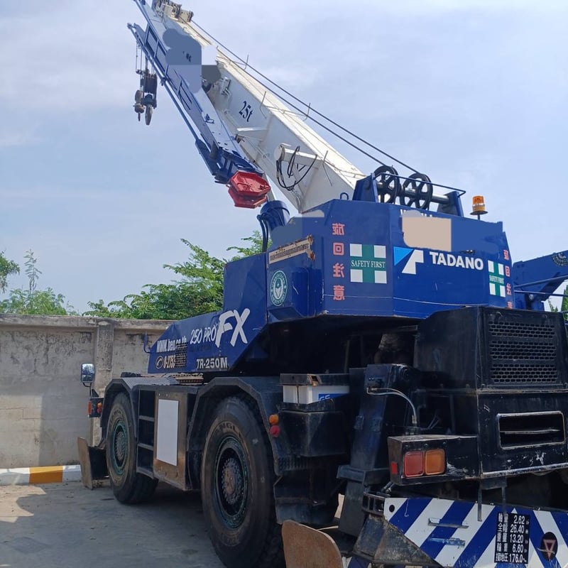 TADANO เครนขนาด 25 ตัน  ไฟฟ้าทุกระบบเต็ม