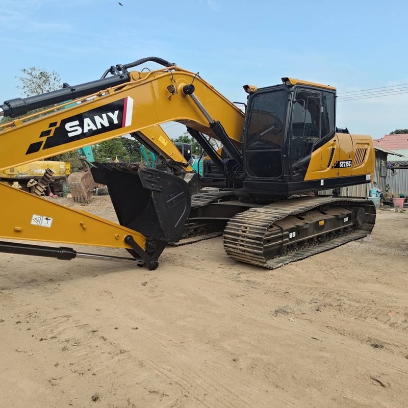ไมล์ ช.ม 5500❗️SANY SY215C  เครื่องดีปั้มดี ช่วงล่างสวย