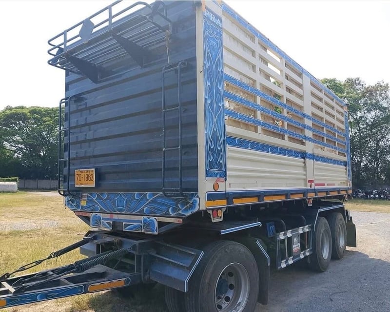 HINO FM2P 380แรง พ่วงแม่ลูกดั้มพ์