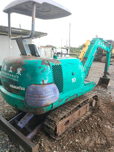 KOMATSU PC10-7 พร้อมใช้  เดิมๆทั้งคัน